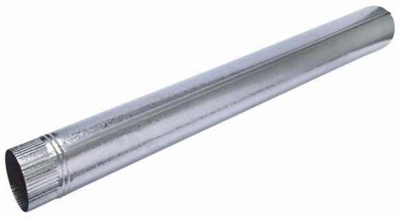 CAÑO REDONDO 3" X 1 MT CHAPA GALVANIZADA